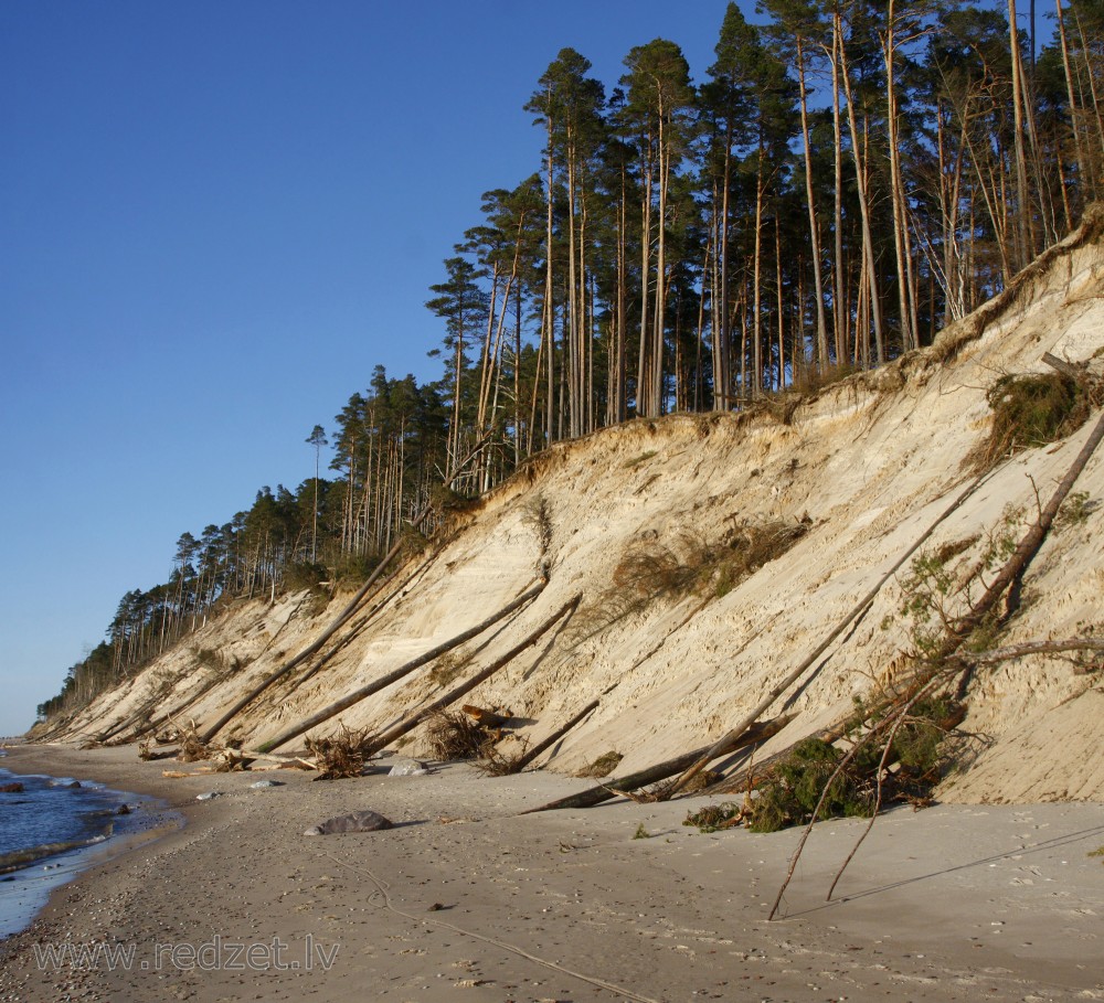 Staldzene Steep coast Landscape, Latvia