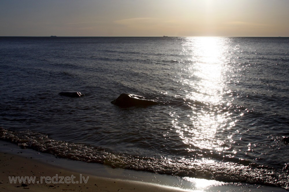 Baltic Sea Sunset Landscape