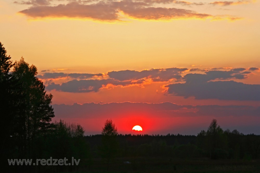 Saulrieta ainava Saulrieta ainava