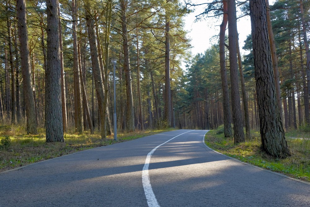 Gājēju un velosipēdistu ceļš Ventspilī