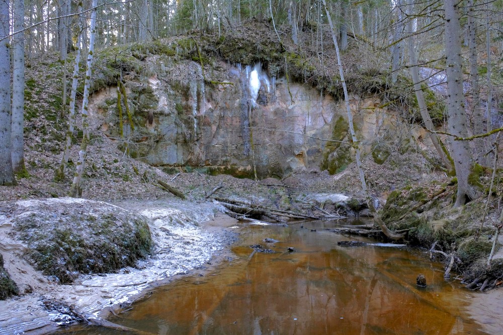 Kaļķupes klintis Kaļķupes klintis