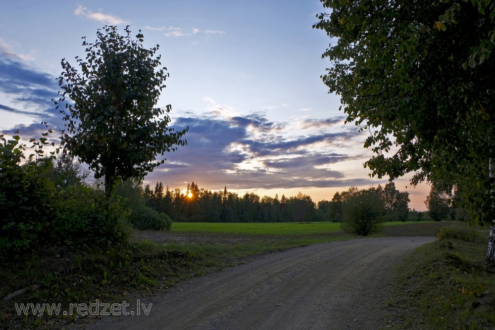 Sunset landscape