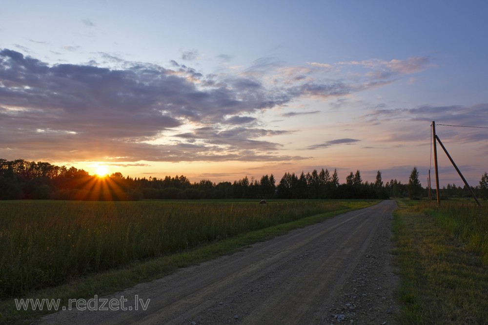 Sunset landscape