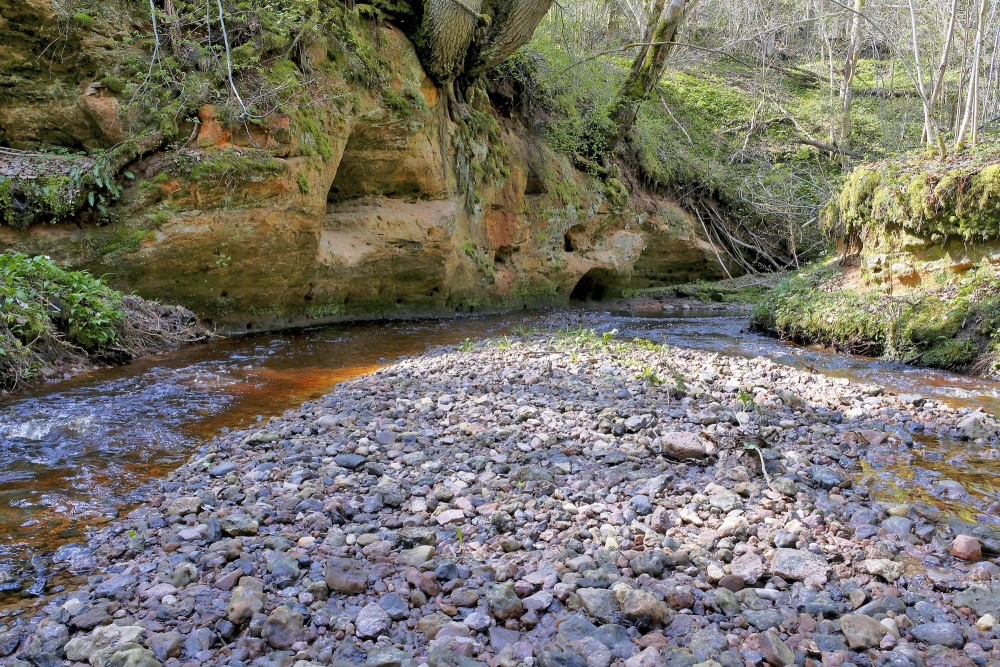 Lorumupes smilšakmens atsegumi