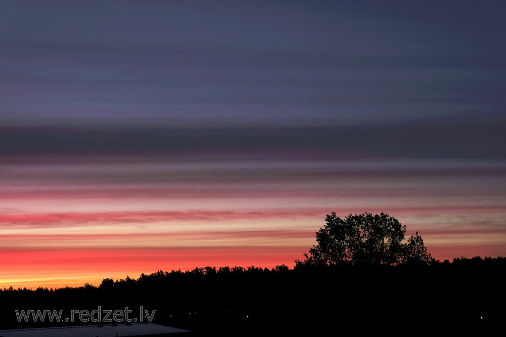 Sunrise colors