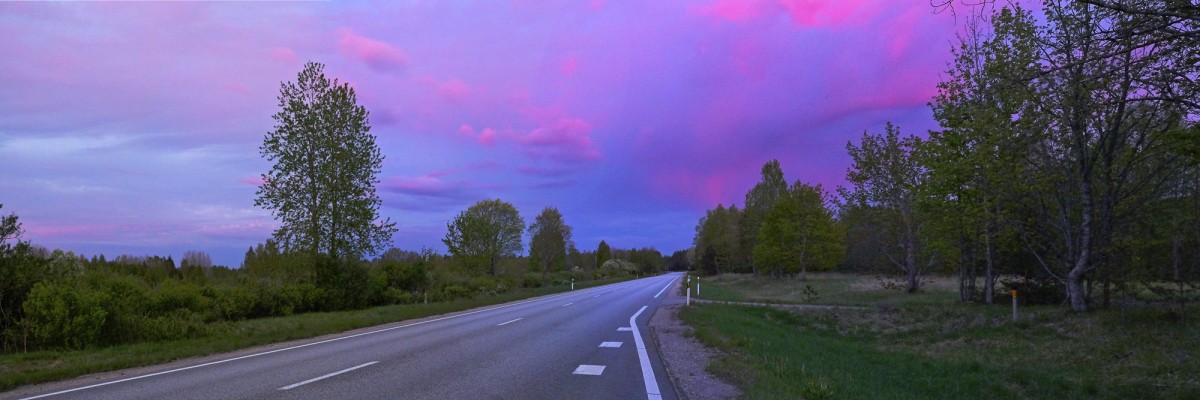 Neilgi pēc saulrieta, panorāma Neilgi pēc saulrieta, panorāma