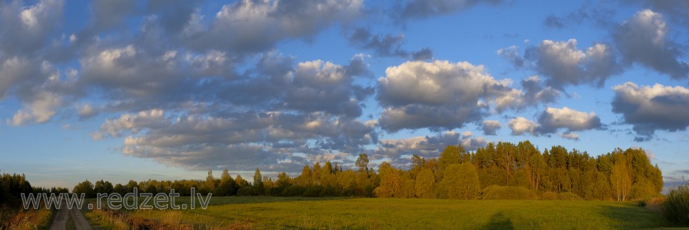 Autumn Landscape Panorama