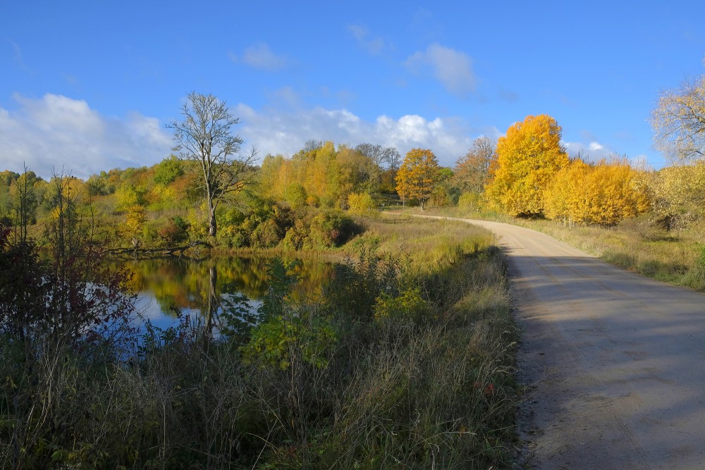 Autumn Landscape of Embūte Village