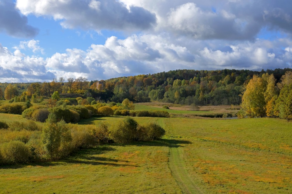 Landscape of the Embūte Old Valley