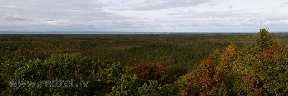 Panorāma no Šlīteres bākas