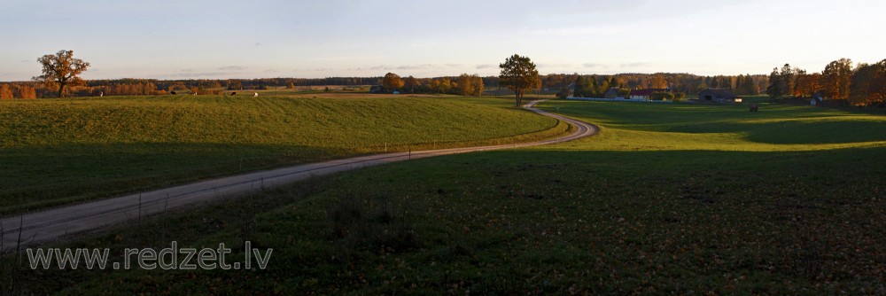 Lauku ainava netālu no Basiem