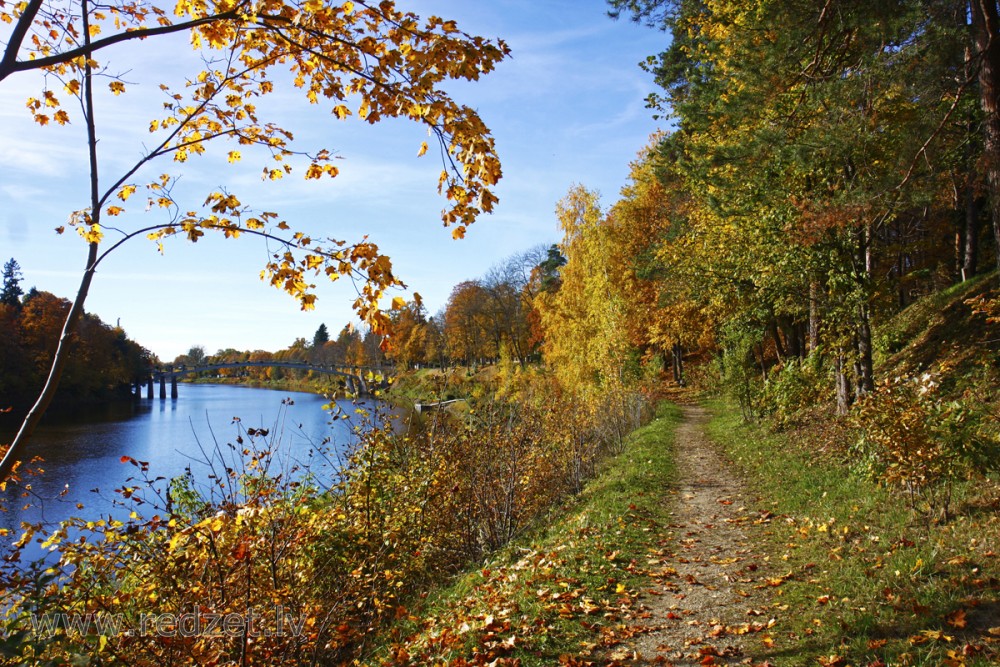 Ogre Autumn Landscape