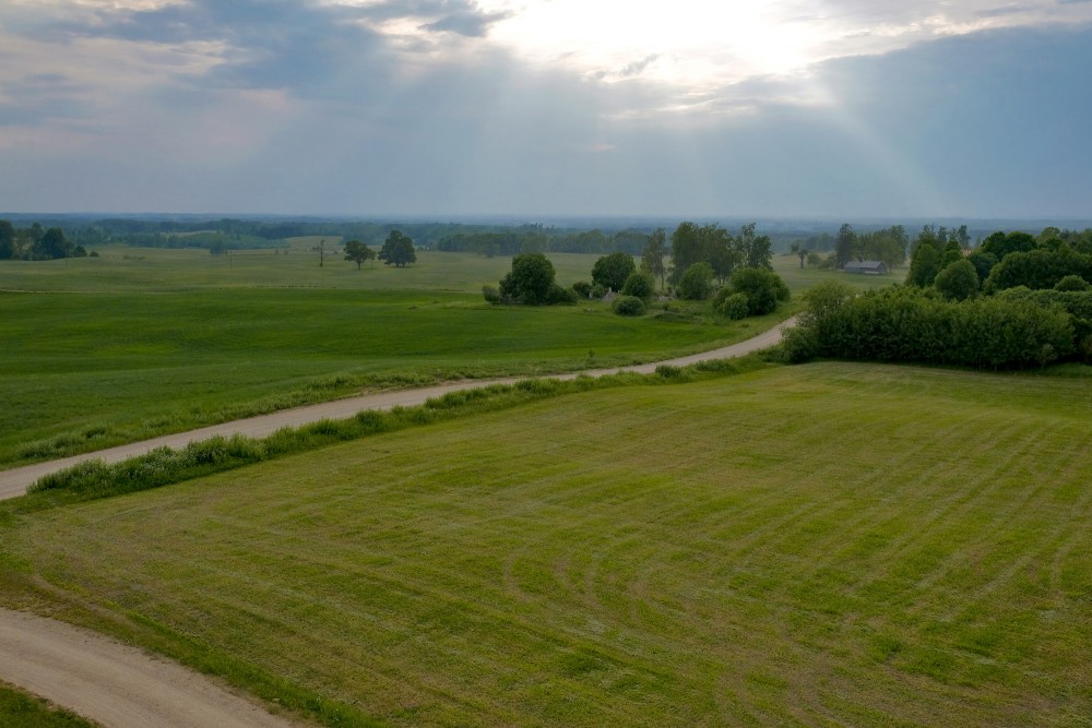 Rural Landscape Seen from Above