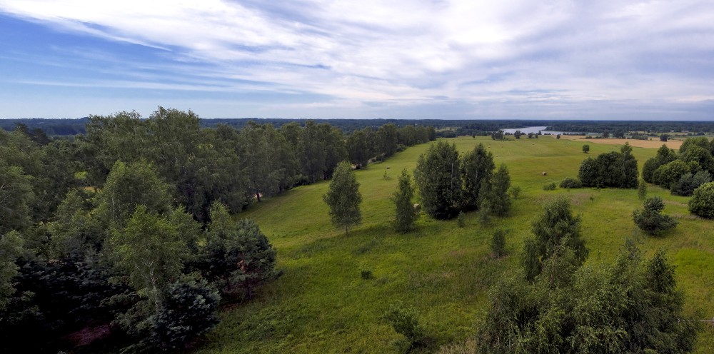 Panorāmas skats no Kārtenes skatu torņa Panorāmas skats no Kārtenes skatu torņa