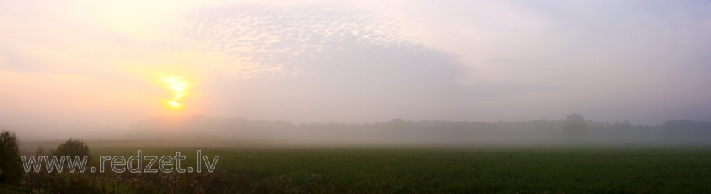 Saullēkta panorāma