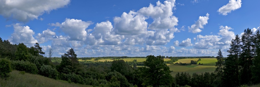 Panorama of the Ancient Valley of Abava