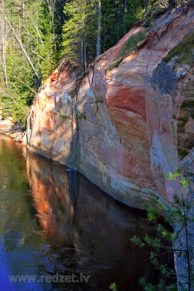 Ērgļu (Eagle) Cliffs, Latvia