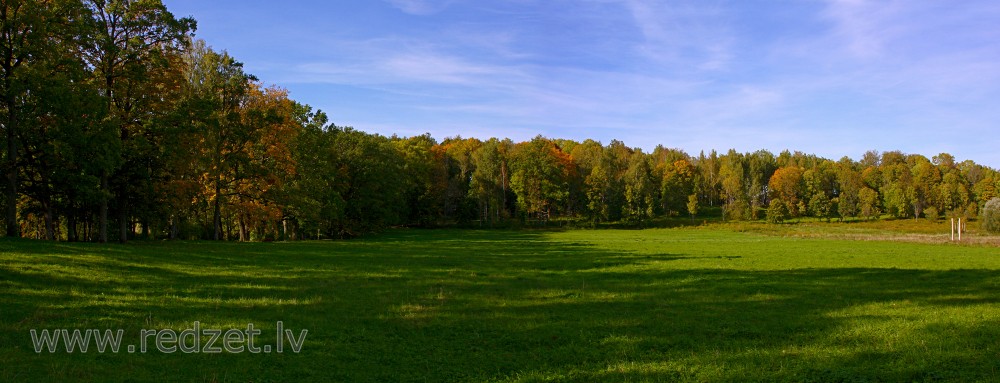 Kokneses dabas parka panorāma