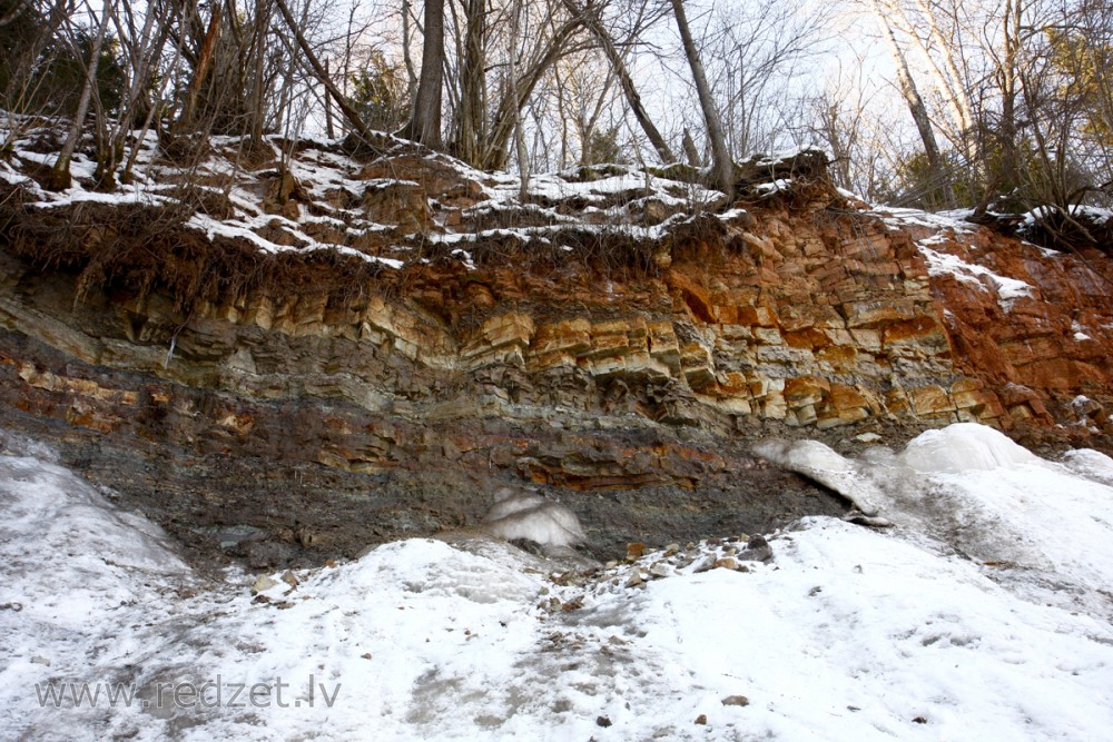 Vizuli Cliffs In Winter