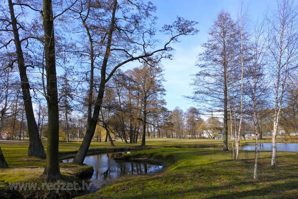 Arkādijas parka ainava