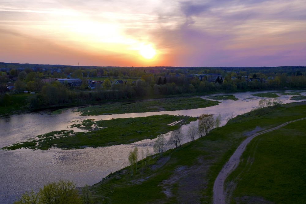 Kuldīga Sunset Landscape