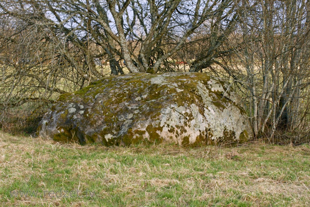 Sietiņu dižakmens pavasarī