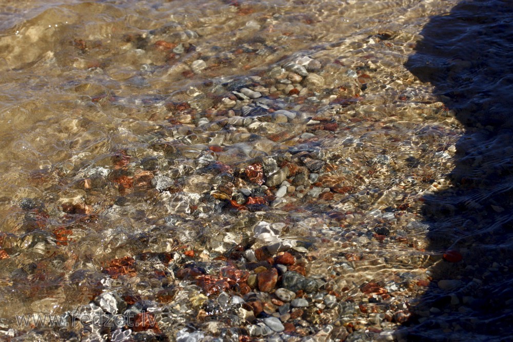 Stream over pebbles