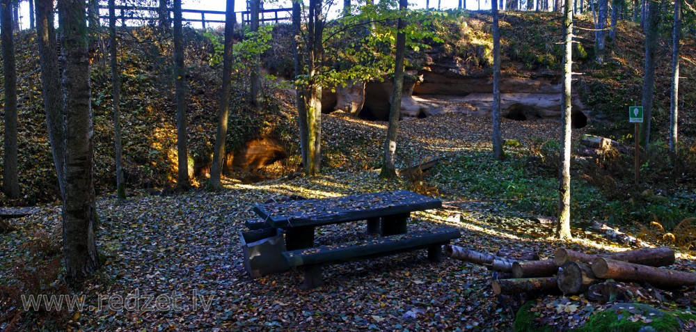Peldanga Labyrinth (Liepniekvalka Caves), Latvia