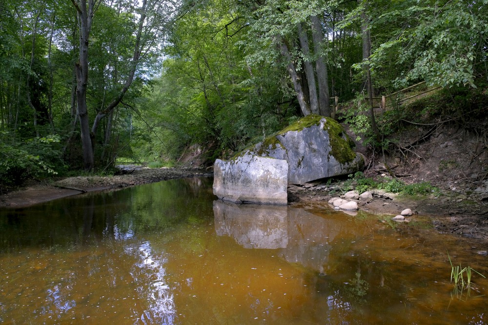 Žākles Devil’s Stone, Vizla River