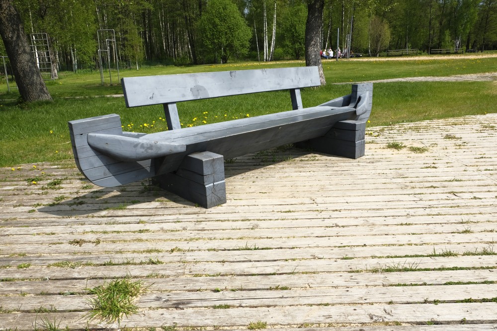 Bench By The Lake Lielezers (Limbaži)