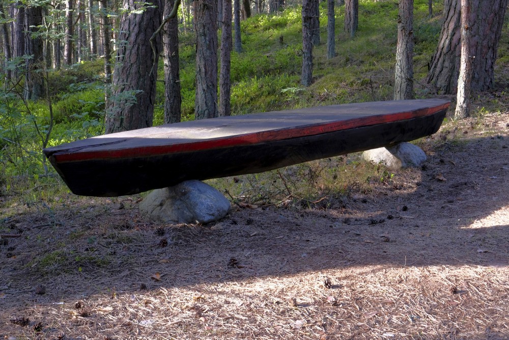 Bench On Bernāti Nature Trails
