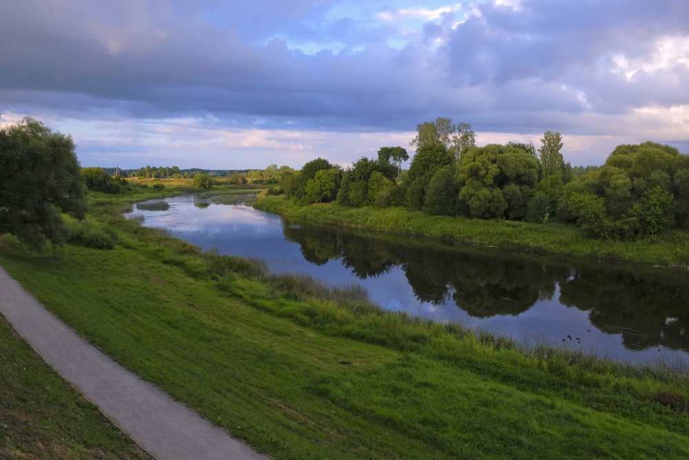Skrundas pastaigu taka, Venta, ainava