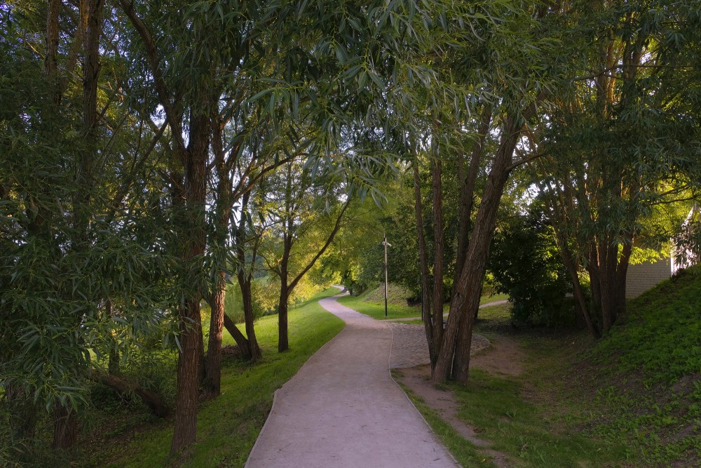 Hiking Trail in Skrunda