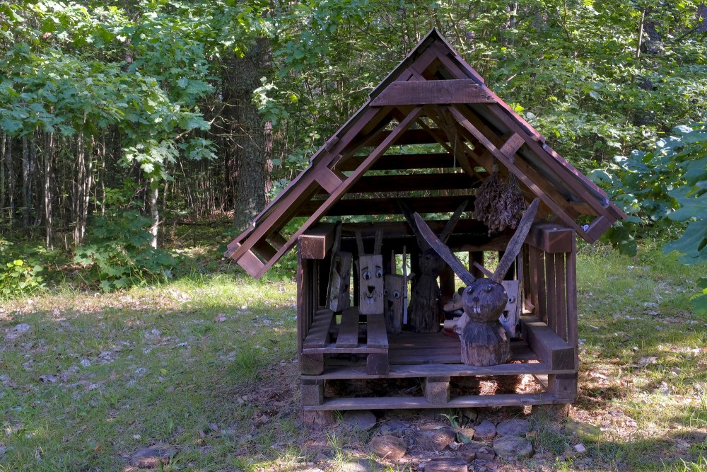 "Zaķīšu pirtiņa" Vaidavas dabas takā