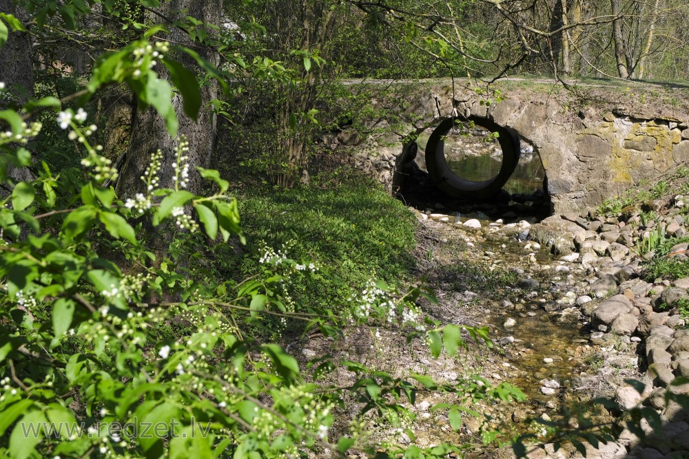 Bridge over Rukuze at Birzsargi and Pārupes