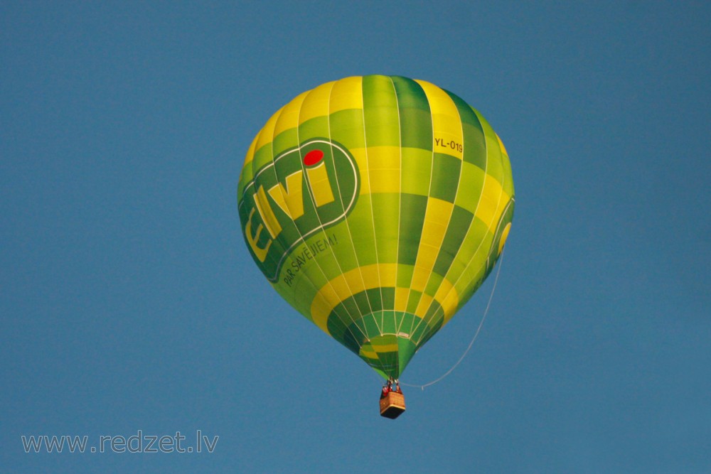 Hot Air Balloon In Flight
