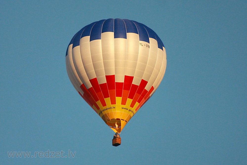 Hot Air Balloon In Flight