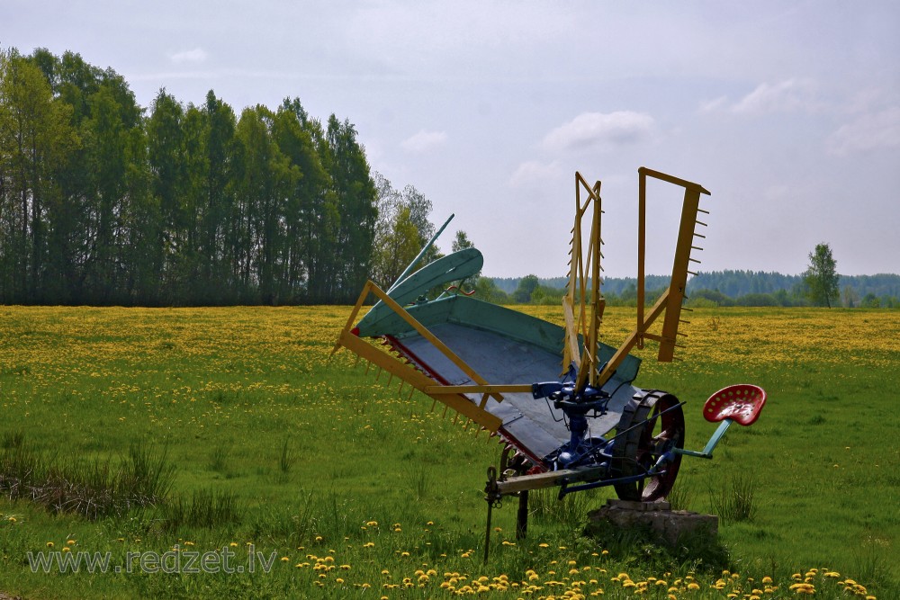 Horse-drawn Harvester