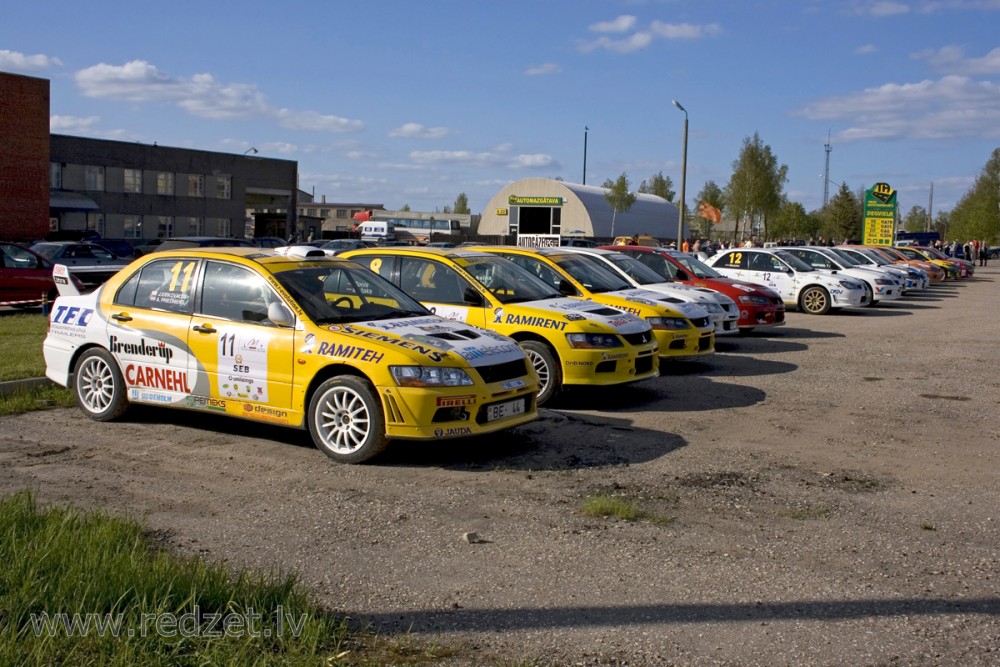 Rallija automašīnas