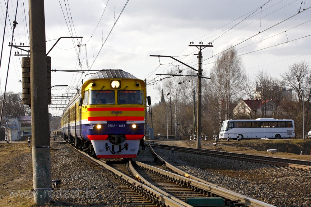 Diesel-engine Passenger Train