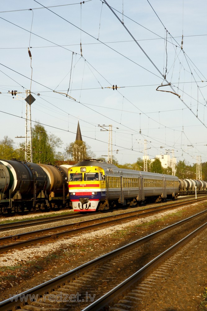 Diesel-engine Passenger Train