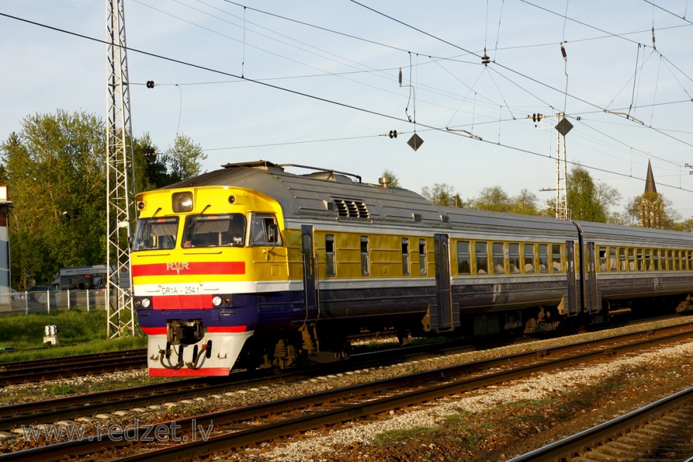 Diesel-engine Passenger Train