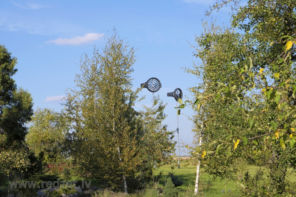 Wind Turbines near dwelling house