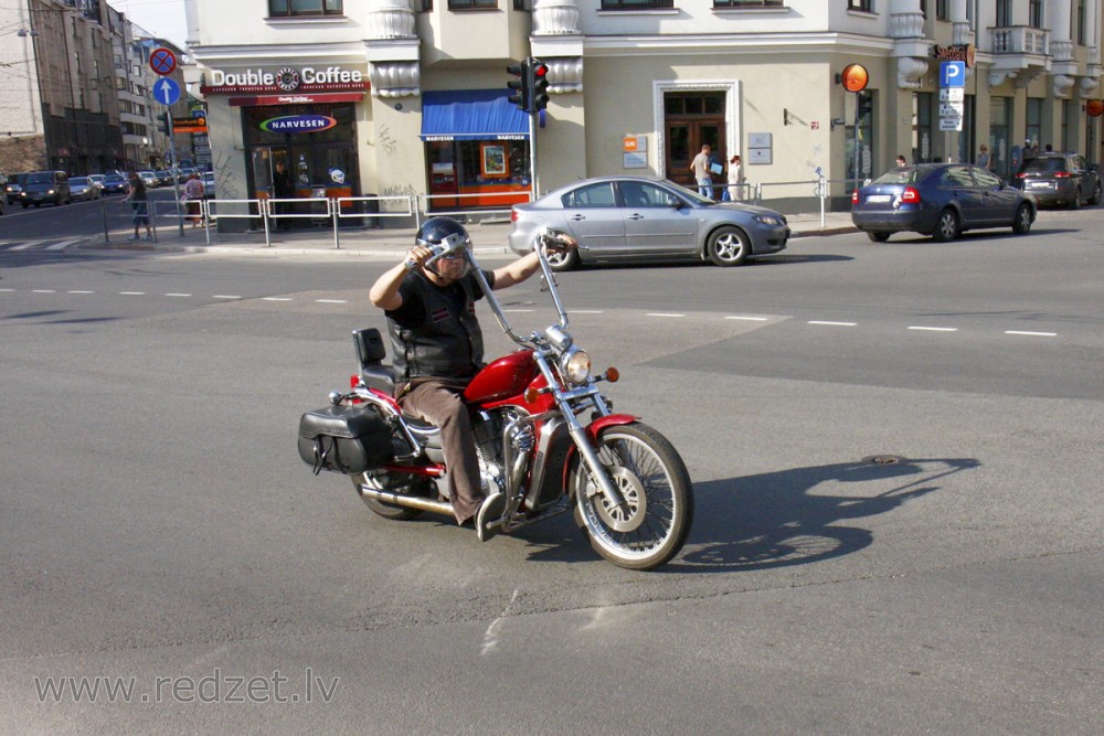 Motocikls Rīgā