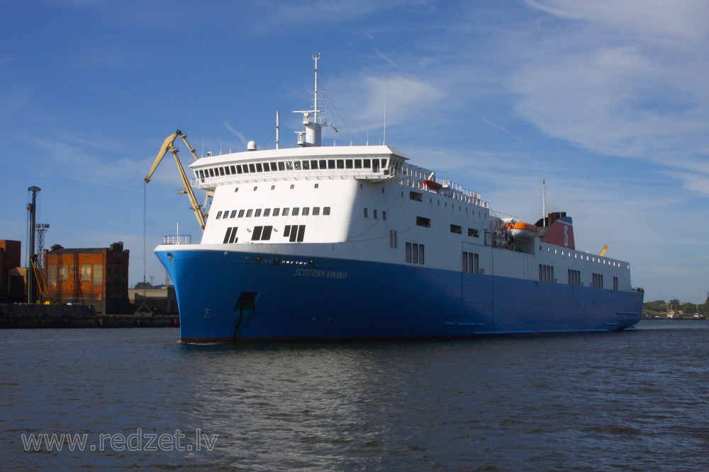 Scottish Viking in Port of Ventspils