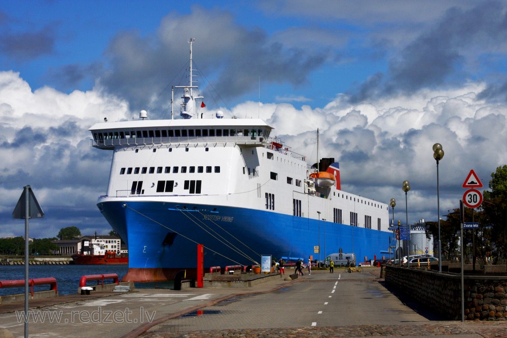 Scottish Viking in Port of Ventspils
