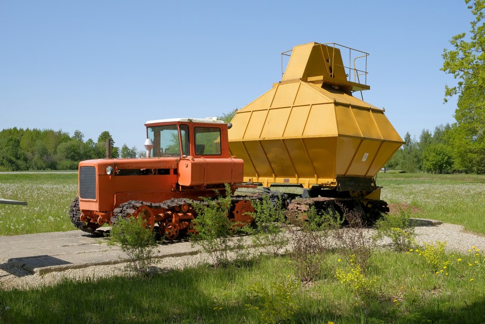 Track Tractor and Peat Harvester (Saldus)