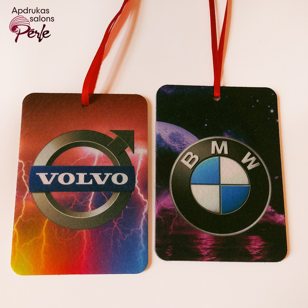 Personalizēti auto gaisa atsvaidzinātāji