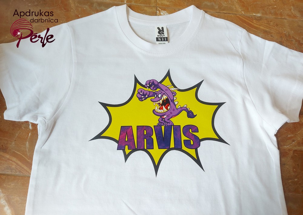 Personalizēti krekli bērniem, ar vārdu