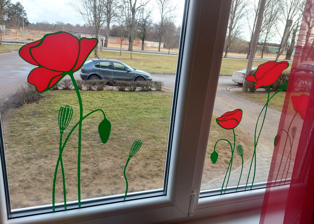 Uzlīmes stiklam, logiem